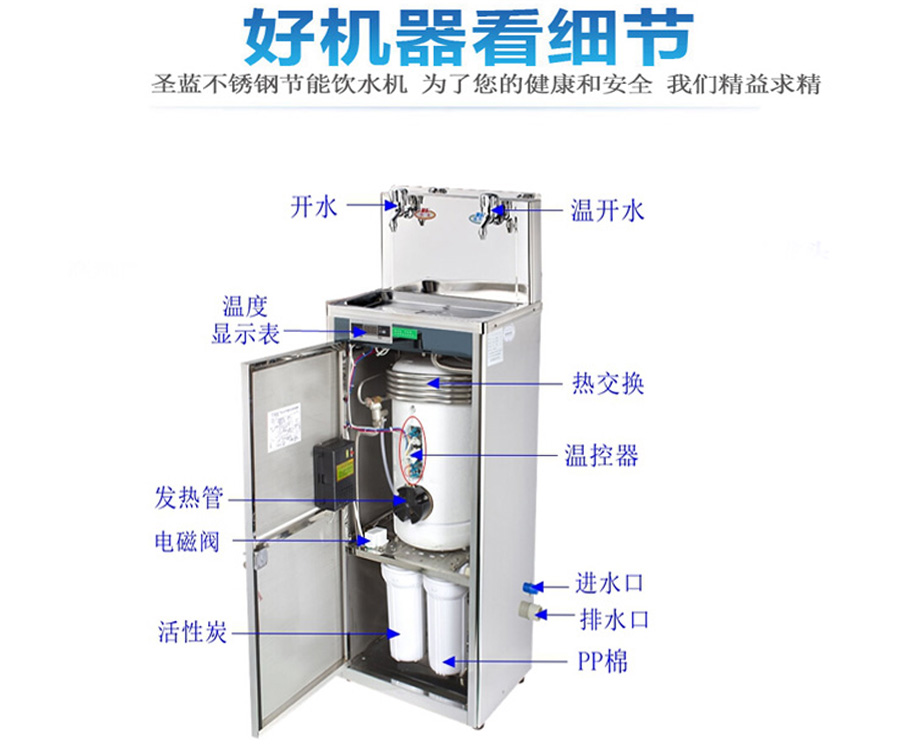 商用不锈钢直饮水机,直饮水机设备